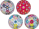 Right There, The Breadth of The Human Heart; Thinking Matter (Red); Cosmic Power; and Space Show by Takashi Murakami, 2013, 2016, Four offset lithographs in colours, on smooth wove paper, the full sheets, sold Jan 2020
