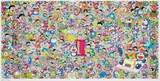 That Sounds Good, I Hope You Can Do That by Takashi Murakami, 2019, Screenprint in colours with cold stamped gold foil, on wove paper, with full margins, sold Jan 2020