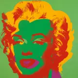 Marilyn by Andy Warhol, 1967, Screenprint in colours, on wove paper, the full sheet, sold Sep 2020