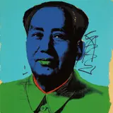 Mao by Andy Warhol, 1972, Screenprint in colours, on Beckett High White paper, the full sheet, sold Sep 2020