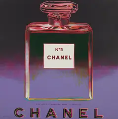 Andy Warhol, Chanel, from Ads, 1985, Screenprint in colours, on Lenox Museum Board, the full sheet