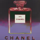 Chanel, from Ads by Andy Warhol, 1985, Screenprint in colours, on Lenox Museum Board, the full sheet, sold Sep 2020