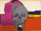 Skull by Andy Warhol, 1976, Screenprint in colours, on Strathmore Bristol paper, the full sheet, sold Sep 2020