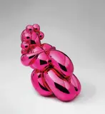 Jeff Koons, Dom Pérignon Balloon Venus (Magenta), 2013, Lacquered polyurethane resin in two parts, with Dom Pérignon Rosé Vintage 2003, and maintenance kit,