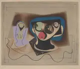 Pablo Picasso, Le Verre d'absinthe (Absinthe Glass), 1972, Aquatint in colours, on Arches paper, with full margins