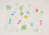 Football by Pablo Picasso, 1961, Lithograph in colours, on Arches paper, with full margins, sold Sep 2020