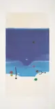 Victor Pasmore, Senza titolo 6 (Untitled 6), 1988, Etching and aquatint in colours, on Fabriano paper, with full margins
