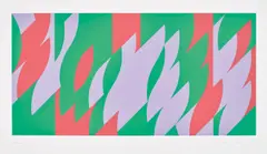 About Lilac by Bridget Riley, 2007, Screenprint in colours, on wove paper, with full margins, sold Sep 2020