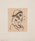 Tracey Emin, Beautiful Girl, 2011, Etching, with Chine-collé to Somerset paper, with full margins