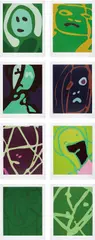 Spring Angels by Gary Hume, 2000, The complete set of eight screenprints in colours, on Somerset paper, with full margins, with colophon, sold Sep 2020