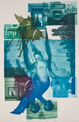 Bellini #1 by Robert Rauschenberg, 1986, Intaglio with photogravure in colours, on Arches paper, with full margins, sold Sep 2020