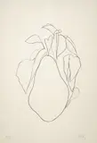 Pear II (Poire II), from Suite of Plant Lithographs by Ellsworth Kelly, 1965-66, Lithograph, on BFK Rives paper, with full margins, sold Sep 2020