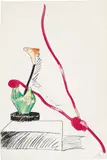Flowers (Hand-Colored) by Andy Warhol, 1974, Screenprint in black with hand-colouring in Dr. Martin's aniline watercolour dyes, on J. Green paper, the full sheet, sold Sep 2020