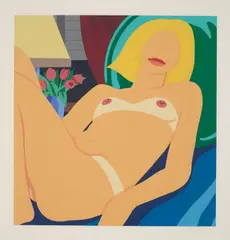 Tom Wesselmann, Claire Nude, 1980, Lithograph and screenprint in colours, on Arches 88 paper, with full margins