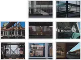 Richard Estes, Urban Landscapes No. 3, 1981, The complete set of eight screenprints in colours, on Fabriano Cottone paper, with full margins, with colophon, the sheets loose (as issued) all contained in the original olive green cloth-covered portfolio