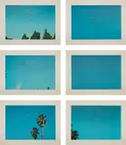 Throwing Three Balls in the Air to Get a Straight Line (Best of Thirty-Six Attempts) by John Baldessari, 1973, The complete set of 12 offset lithographs in colours, on coated stock paper, with full margins, with title page and just, sold Sep 2020
