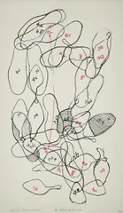 Marina Abramović, The Urgent Dance, 1996, Screenprint in colours, on wove paper, the full sheet