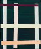 Der Deutsche Ed. (The German Ed.) by Imi Knoebel, 2009/2011, Acrylic in colours, on seven constructed and collaged plastic panels, mounted to aluminium (as issued), sold Sep 2020