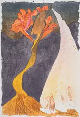 Chris Ofili, Ritual & Desire, 2009, Lithograph in colours, on Arches paper, the full sheet