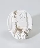 Daniel Arsham, Future Relic 07 (Cassette Player), 2017, Cast multiple in plaster and crushed glass, contained in the original foam-lined presentation box