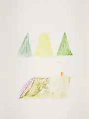 Hiroshi Sugito, Untitled: Five Works, 2005, Five lithographs in colours, on Arches paper, with full margins