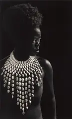 Zanele Muholi, Zodwa, Paris from Somnyama Ngonyama, 2014, Gelatin silver print, mounted
