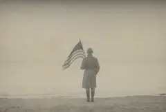Normandy by Robert Capa, 1944, Gelatin silver print, printed later, sold Sep 2020