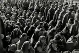 Werner Bischof, Men and women at the fair, Pisac, 1954, Gelatin silver print, printed later