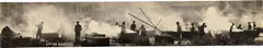 何藩 Fan Ho, Road Workers, 1954, Gelatin silver print