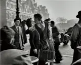 Robert Doisneau, Le baiser de l'Hôtel de Ville, March, 1950, Gelatin silver print, printed later