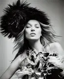 David Sims, Kate Moss for Vogue Paris, September, 2005, Archival pigment print, mounted