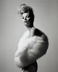 David Sims, Kate Moss for Vogue Paris, March, 2004, Archival pigment print, mounted