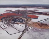 Edward Burtynsky, Silver Lake Operations #2, Lake Lefroy, Western Australia, 2007, Chromogenic print, mounted