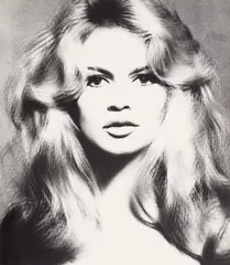 Richard Avedon, Brigitte Bardot, hair by Alexandre, Paris, January 27, 1959, Gelatin silver print
