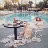 Terry O'Neill, Faye Dunaway, Beverly Hills, 1977, Chromogenic print, printed later