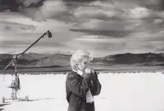 Marilyn Monroe on the set of 'The Misfits', Nevada by Eve Arnold, 1960, Gelatin silver print, printed later, sold Sep 2020