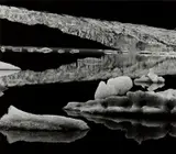 Brett Weston, Mendenhall Glacier, 1973, Gelatin silver print, printed 1977, mounted