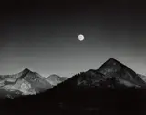 Ansel Adams, Moonrise from Glacier Point, Yosemite National Park