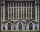 Facade, Michigan Central Station, Detroit, USA from The Ruins of Detroit by Yves Marchand and Romain Meffre, 2007, Chromogenic print, flush-mounted, offered Sep 2020
