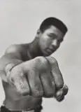 Thomas Hoepker, Muhammad Ali (The Fist), 1966, Gelatin silver print, printed later