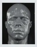 Steven Klein, Brad Pitt, New York City, 2 April 2004, Unique black & white Polaroid 8x10 print