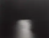 Hiroshi Sugimoto, Tyrrhenian Sea, Priano, 1994, Gelatin silver print, mounted