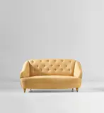 Gio Ponti, Sofa, circa 1936, Fabric, beech