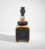 Studio Job, Jewel safe, from the 'Robber Baron' series, designed 2006, executed 2007, Polished, patinated, gilded and painted cast bronze