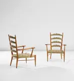 Ico Parisi, Pair of rare armchairs