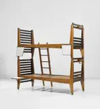 Carlo Mollino, Set of two bunk beds, from Casa del Sole, Cervinia