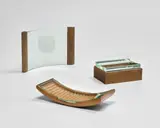 Pietro Chiesa, Picture frame, lidded box and cigarette box