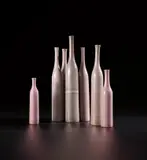 Jacques Ruelland and Dani Ruelland, Group of seven vases, 1960s, Glazed earthenware