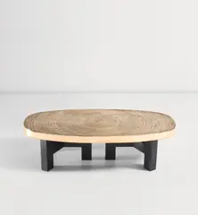 Ado Chale, 'Goutte d'eau' low table, circa 1970, Bronze, painted steel