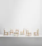 Ico Parisi, Set of six dining chairs